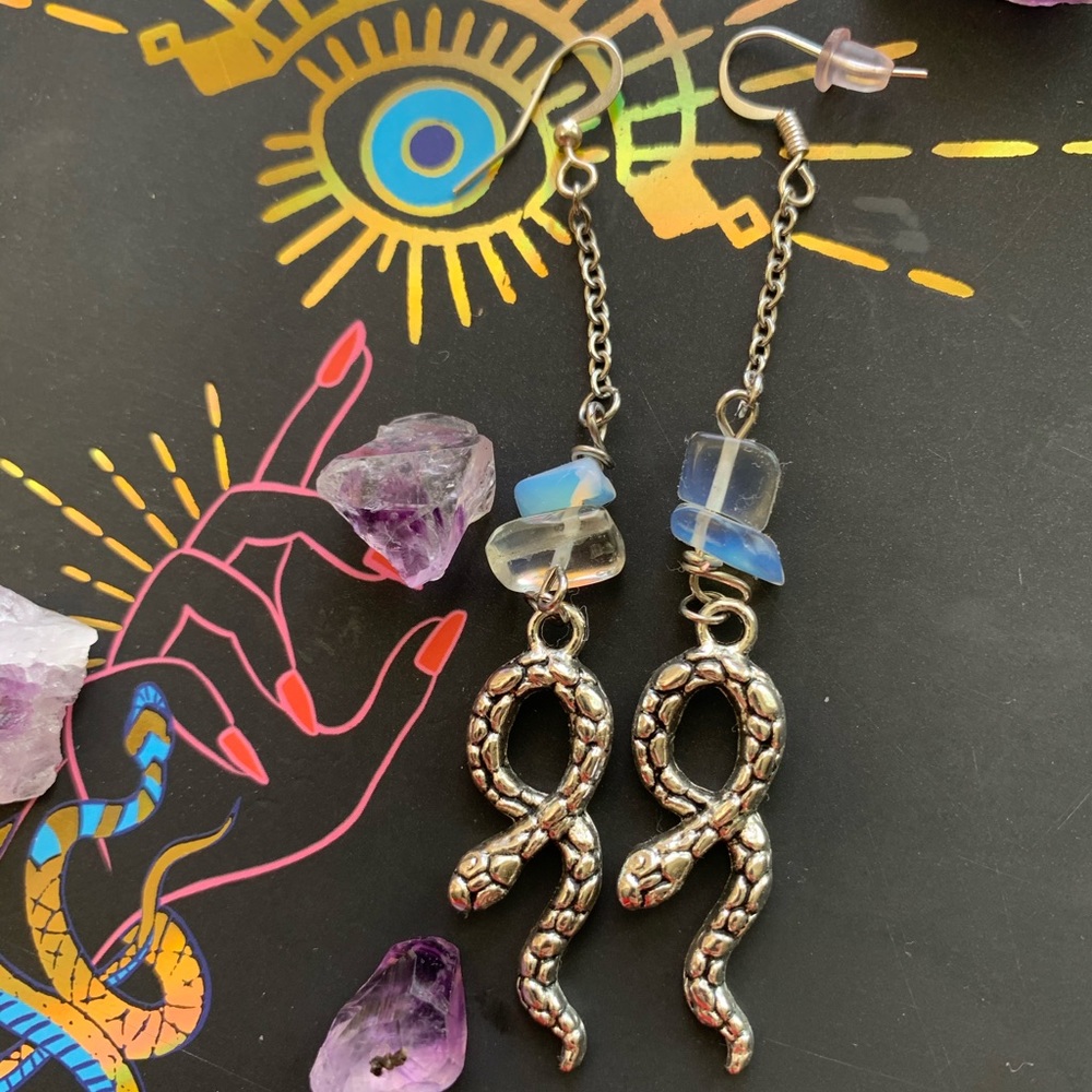 Snake earrings - Picture 3 of 5